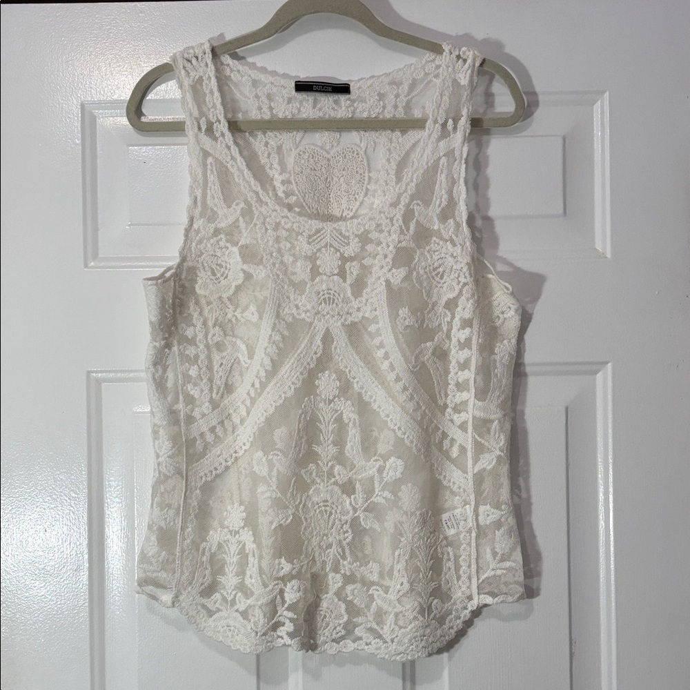 Dulcie brand tank Size Large